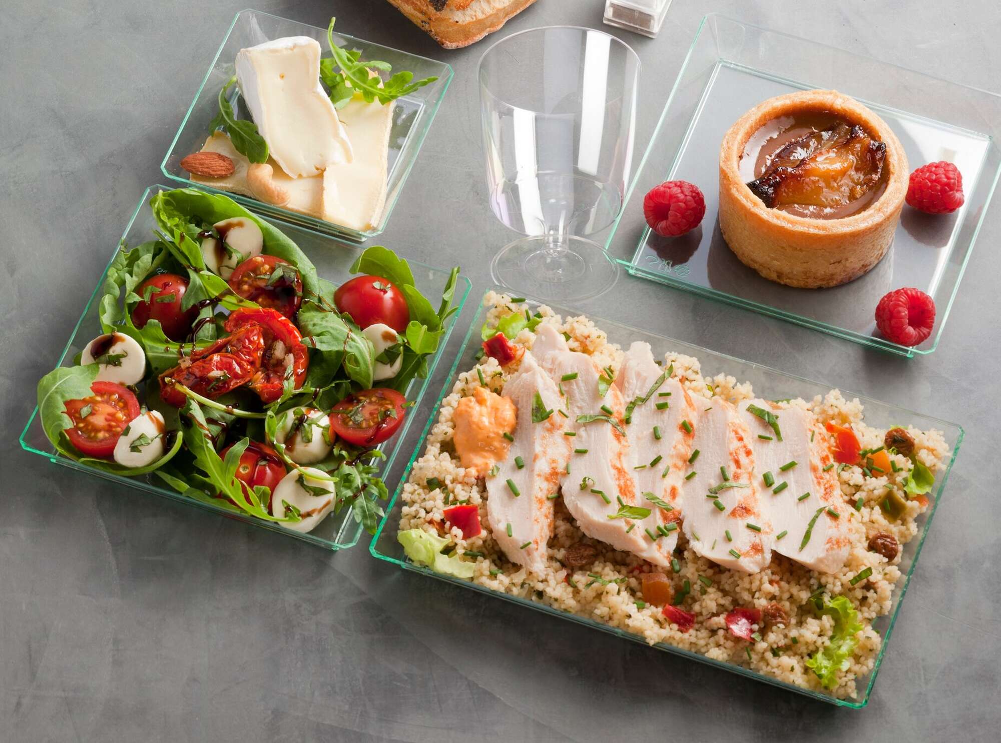 le plateau poulet rôti - image